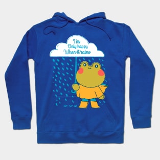 only happy when it rains Hoodie